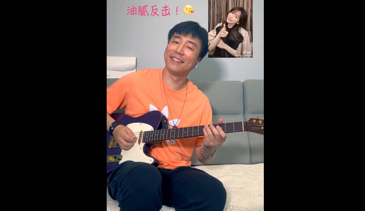 [电吉他] 油腻反击！王心凌 -《爱你》合拍！- Sagy扒谱